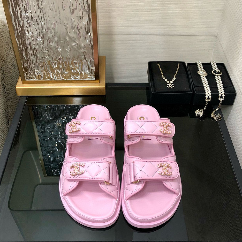 Chanel Fashionable Half Slippers Sandals Slide（Replica）