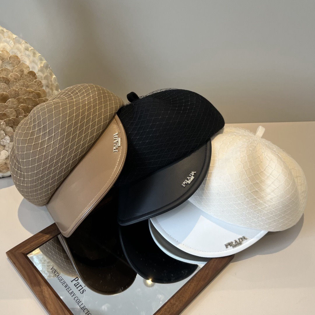 TOP PRADA Hat - 3 Colors