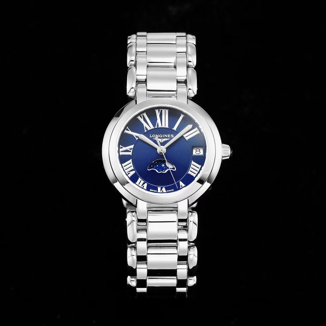 TOP LONGINES PrimaLuna L81154616  Lady's Watch -3 Colors