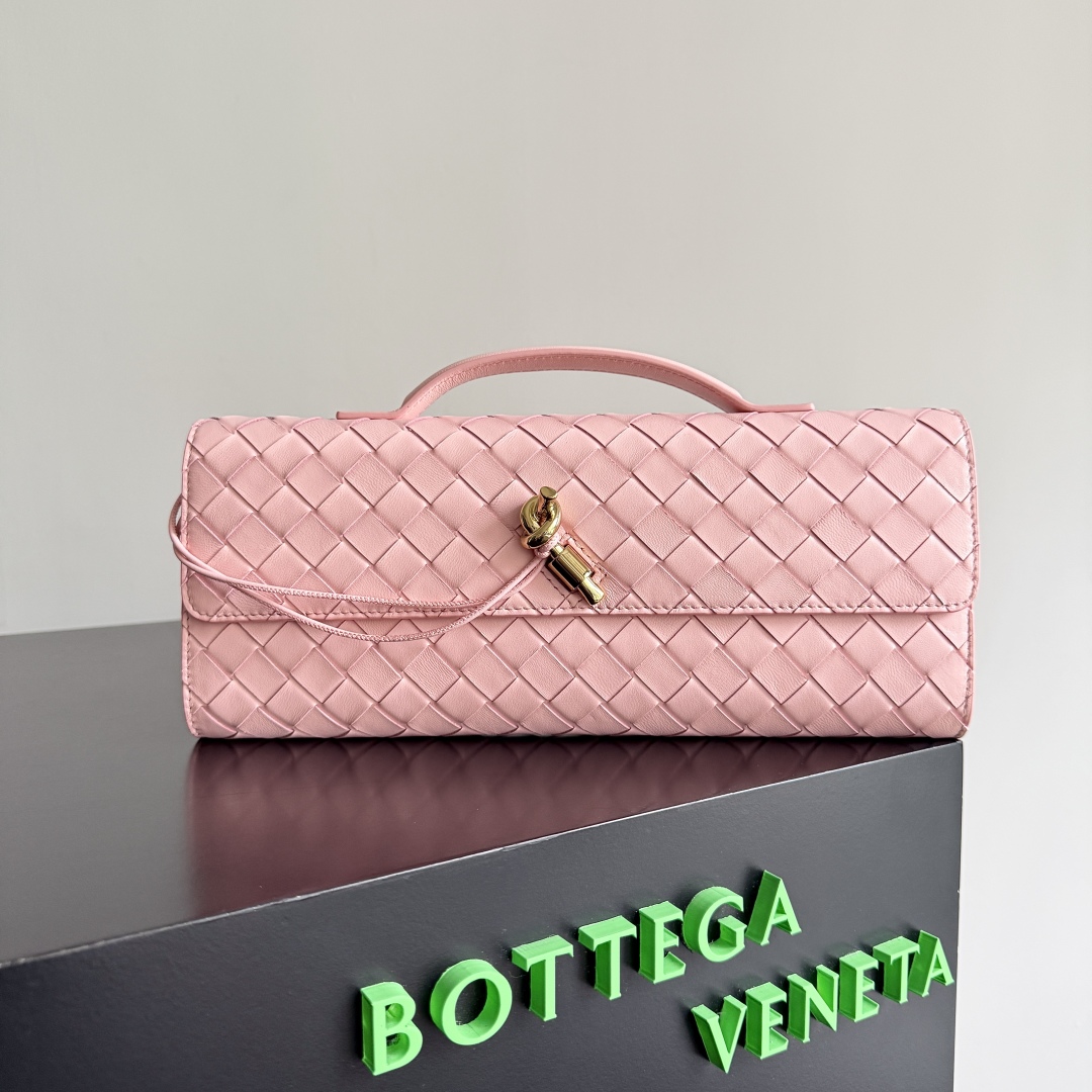 TOP Bottega Veneta BV Andiamo Versatile Bag 31*13*3cm - Pink