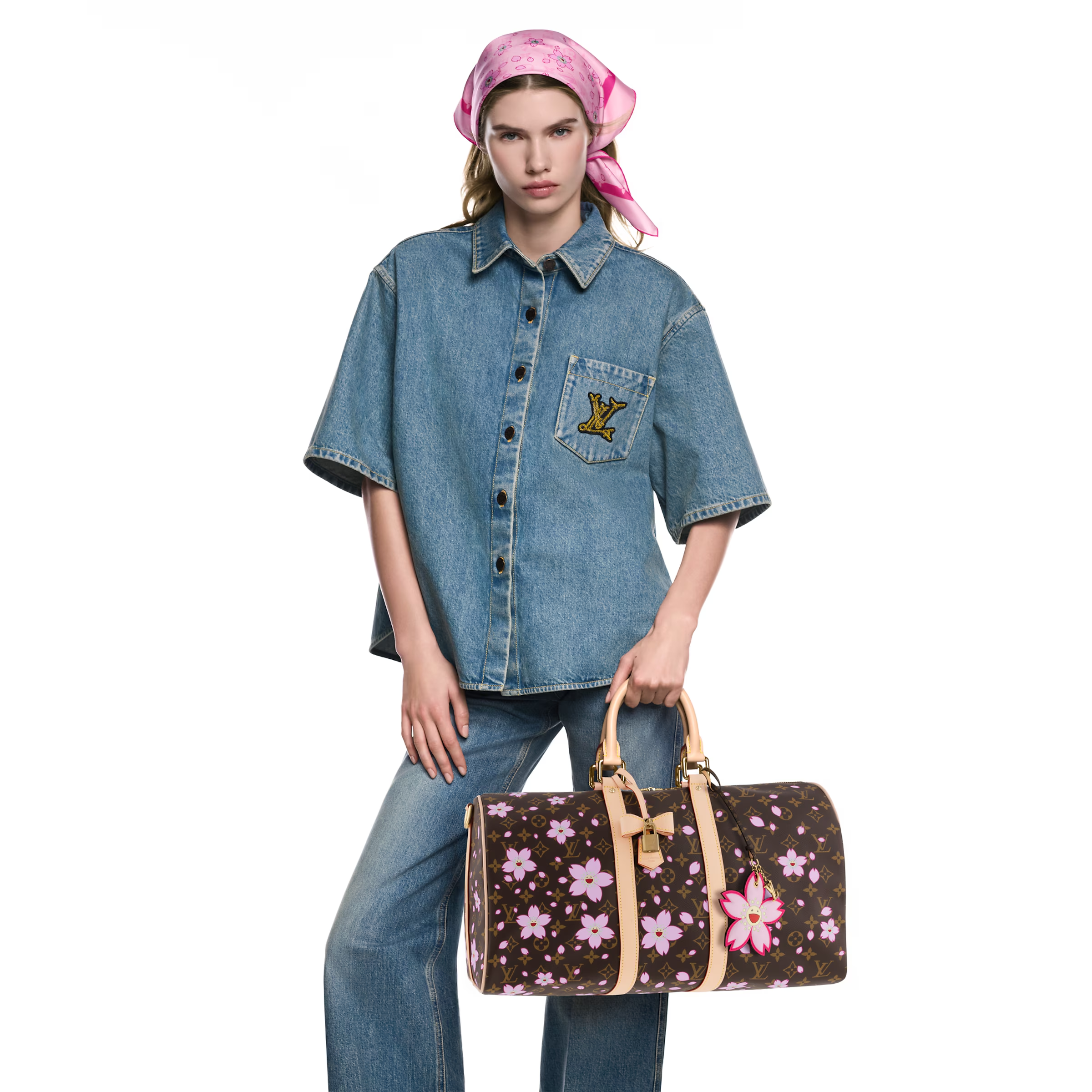 Louis Vuitton LV x TM Keepall Bandoulière 45（10A Mirror Version）