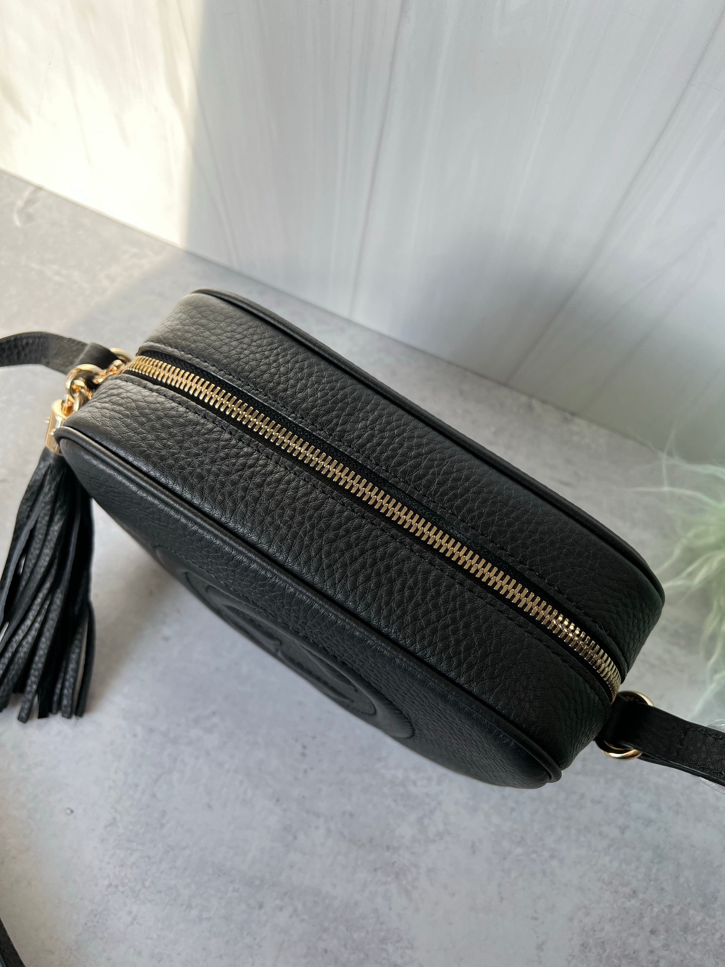 TOP GUCCI Soho Bag 21 x 15 x 7 cm - Black