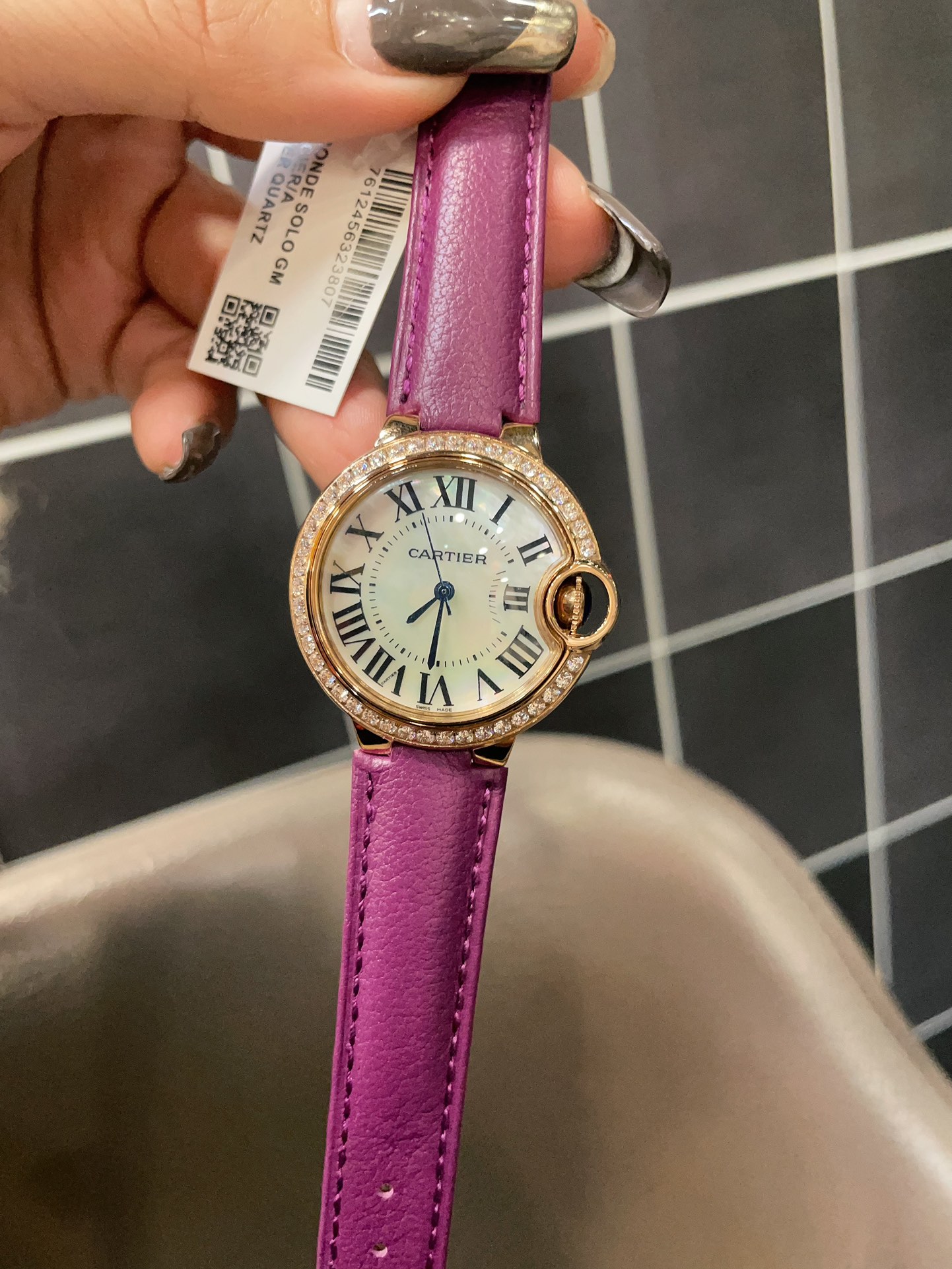 TOP Cartier Ruiji Fisheye Glass Watch 33mm