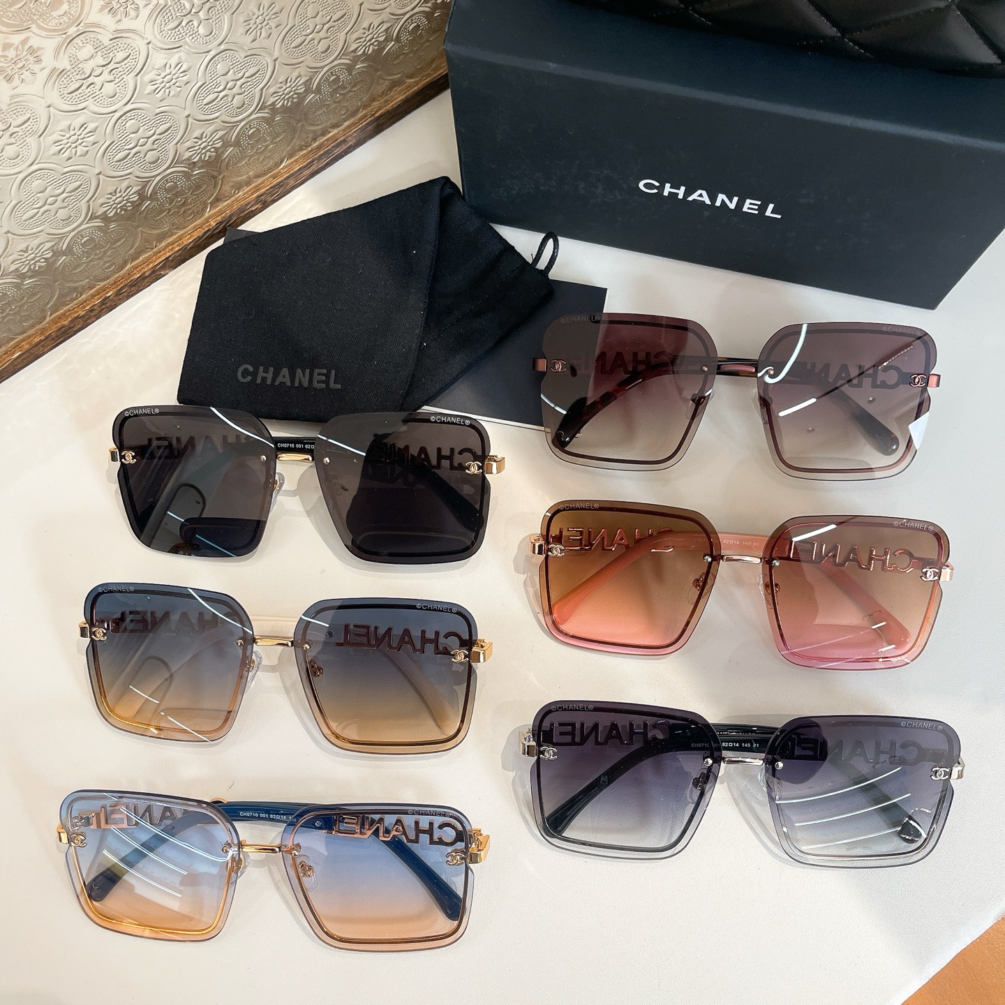 TOP CHANEL Sunglasses - 6 Colors