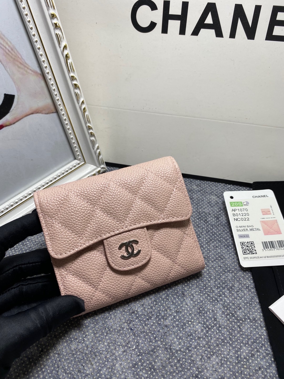TOP CHANEL Wallet Cowhide 12*10*3.5cm - 4 Color