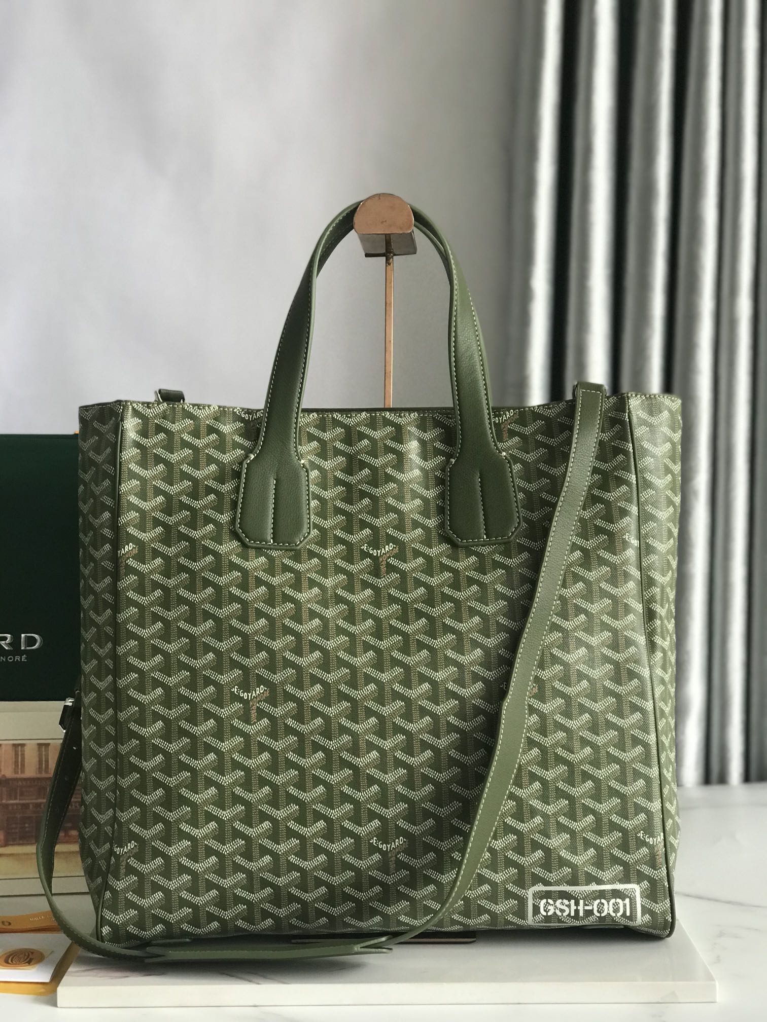 TOP Goyard Villette Tote Bag  38*35*11.5cm - Green