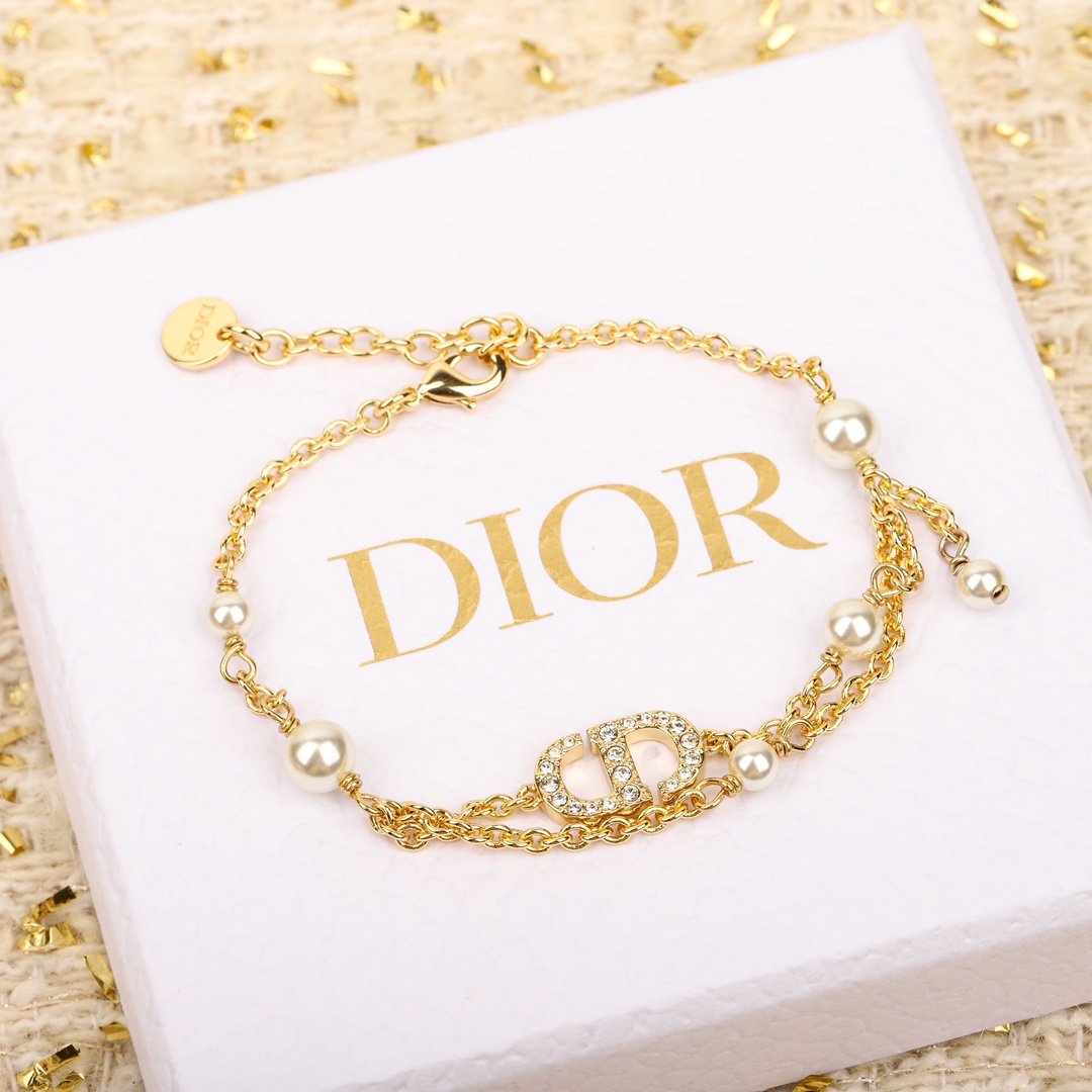 TOP Christian Dior CD Bracelet