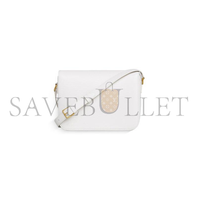 CELINE GLOSSY CALFSKIN HANDBAG 187353BF4.01BC (22.5*16.5*7.5cm)