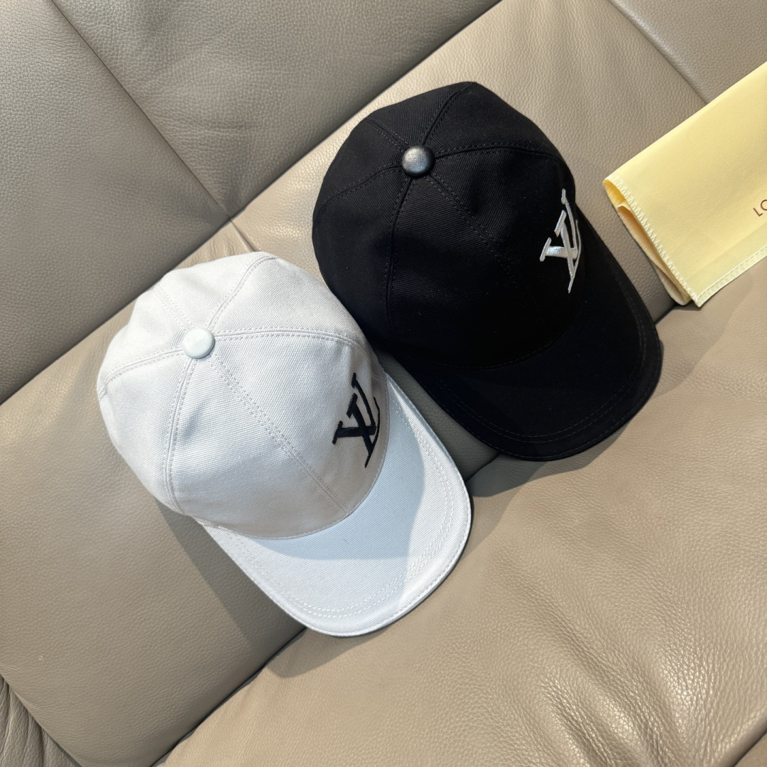 TOP Louis Vuitton LV Baseball Hat - 2 Color