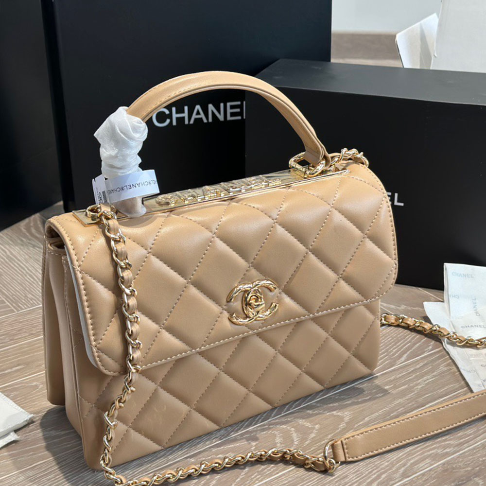 Chanel   Trendy CC Relief Handle Bag(Replica)