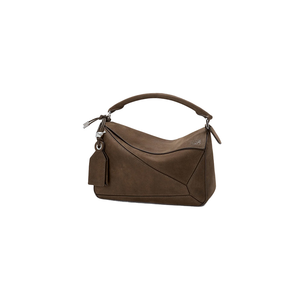 Loewe Small Grained Nubuck Leather Featherlight Puzzle Bag (7A regular version)