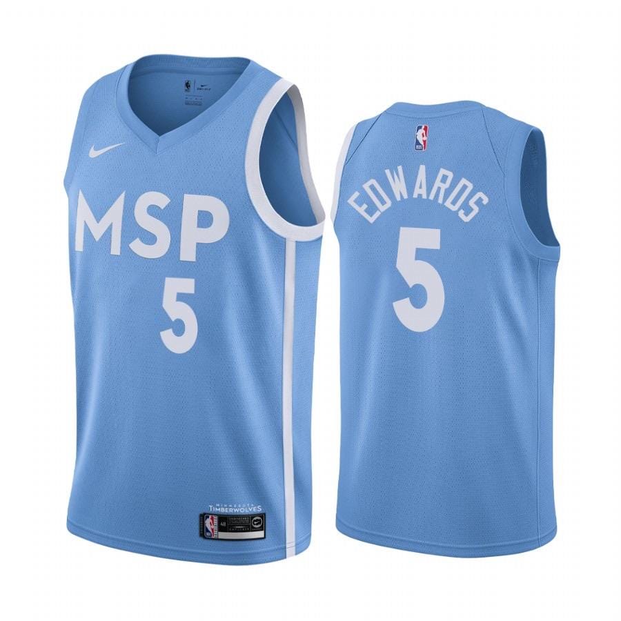 Anthony Edwards Minnesota Timberwolves City Edition Jersey