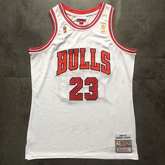 Michael Jordan Chicago Bulls 23 White MN