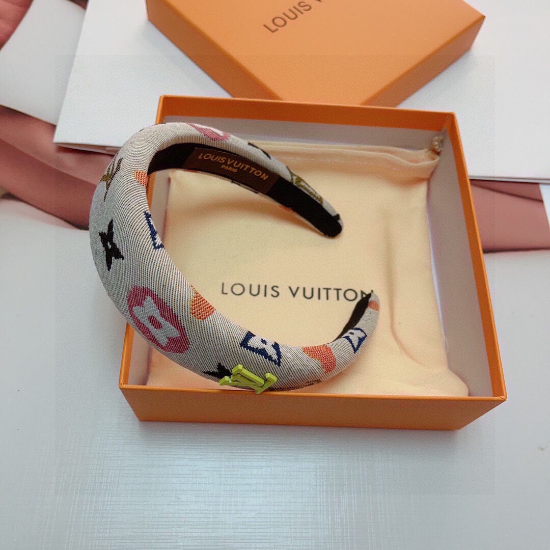TOP Louis Vuitton LV LV Fashionable And Versatile Hair Band - 2 Colors