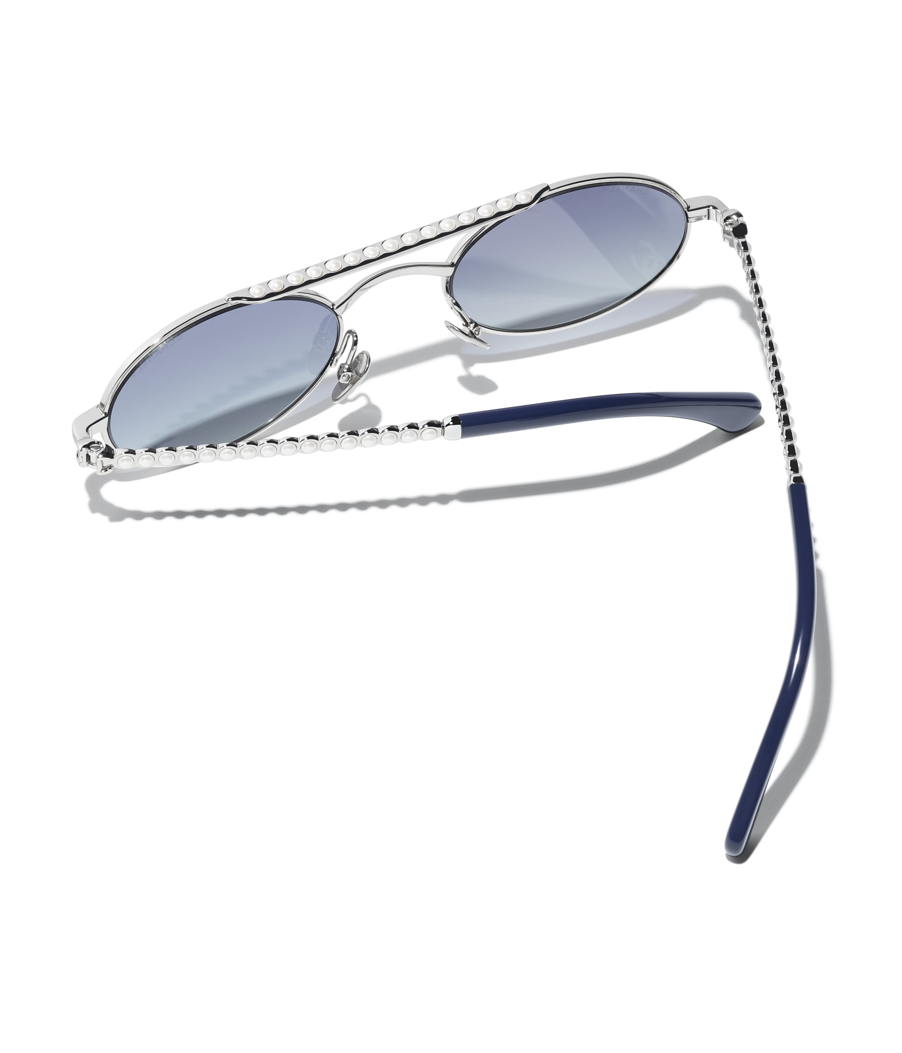 CHANEL Oval Sunglasses A71776X08223L
