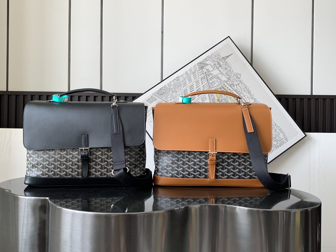 TOP Goyard Citadin Messenger Bag PM 38x33x9cm - 2 Color