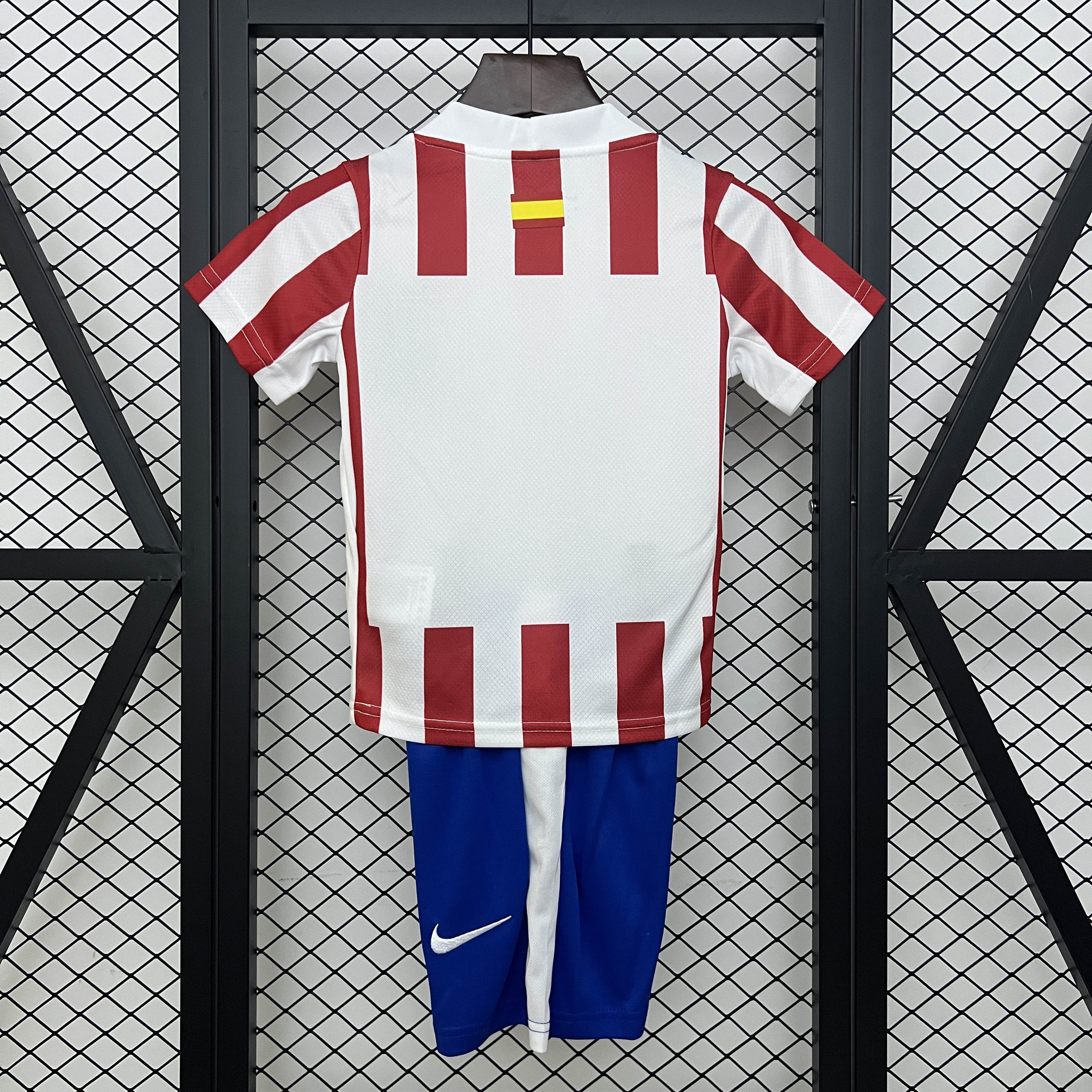 2025/2026 Atletico Madrid Home Soccer Jersey 1:1 Thai Quality Kids Size
