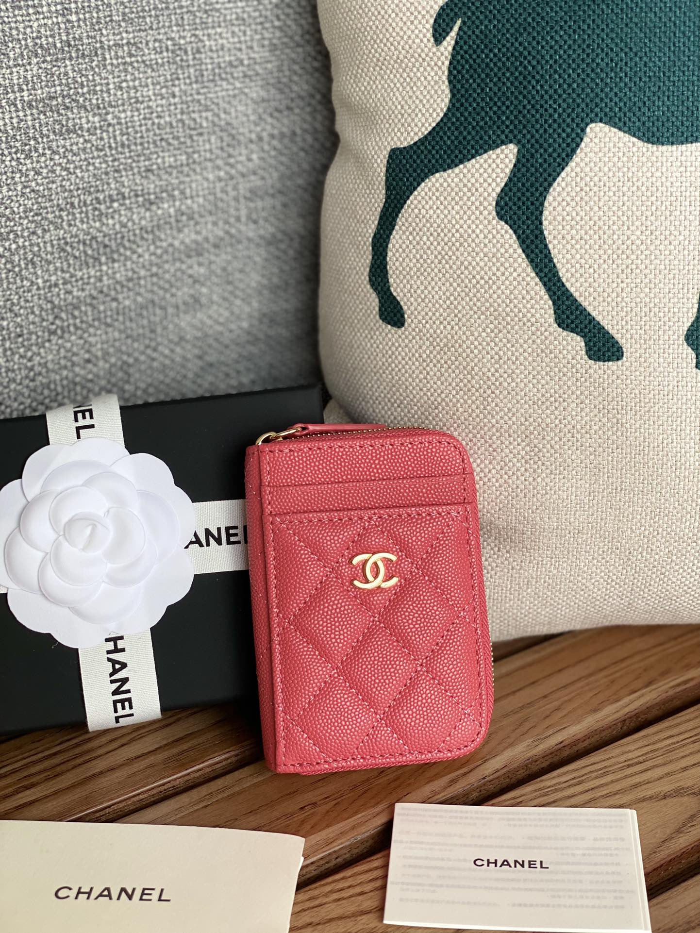TOP CHANEL Change Purse 7.5×2×11.cm  - 11 Colors