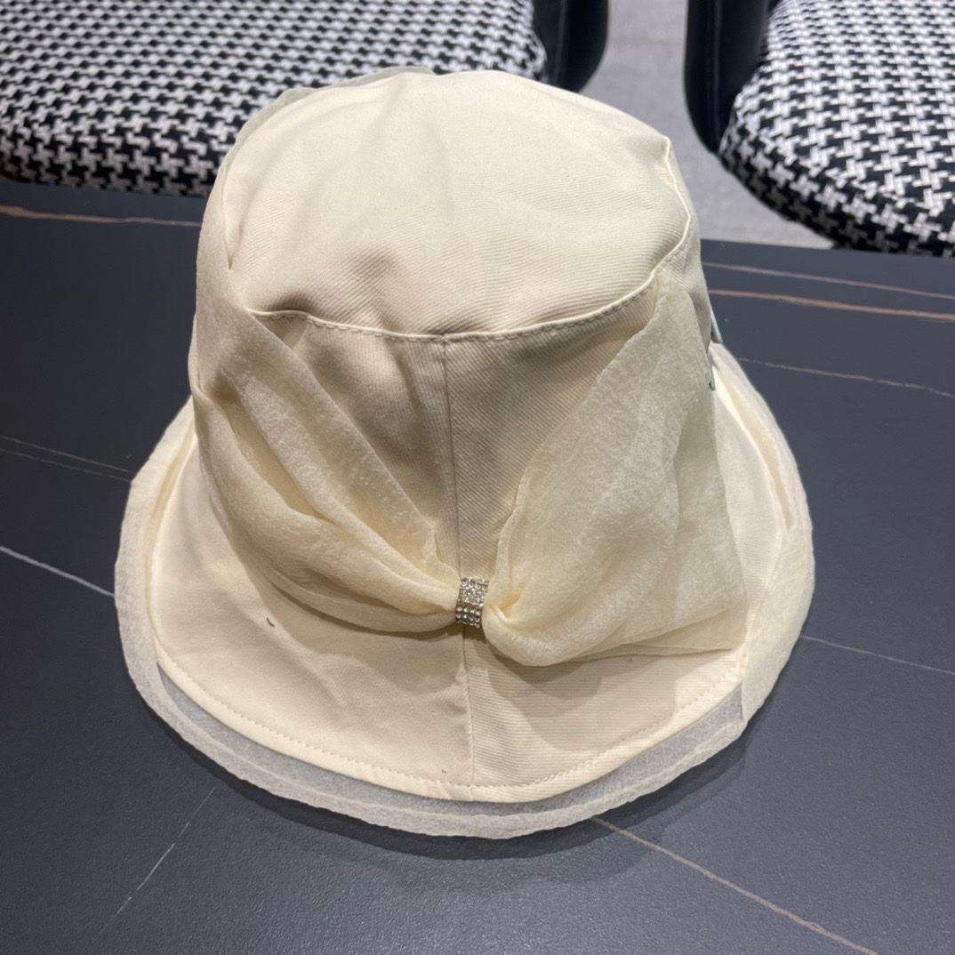 TOP CHANEL Versatile Fisherman Hat - 2 Colour