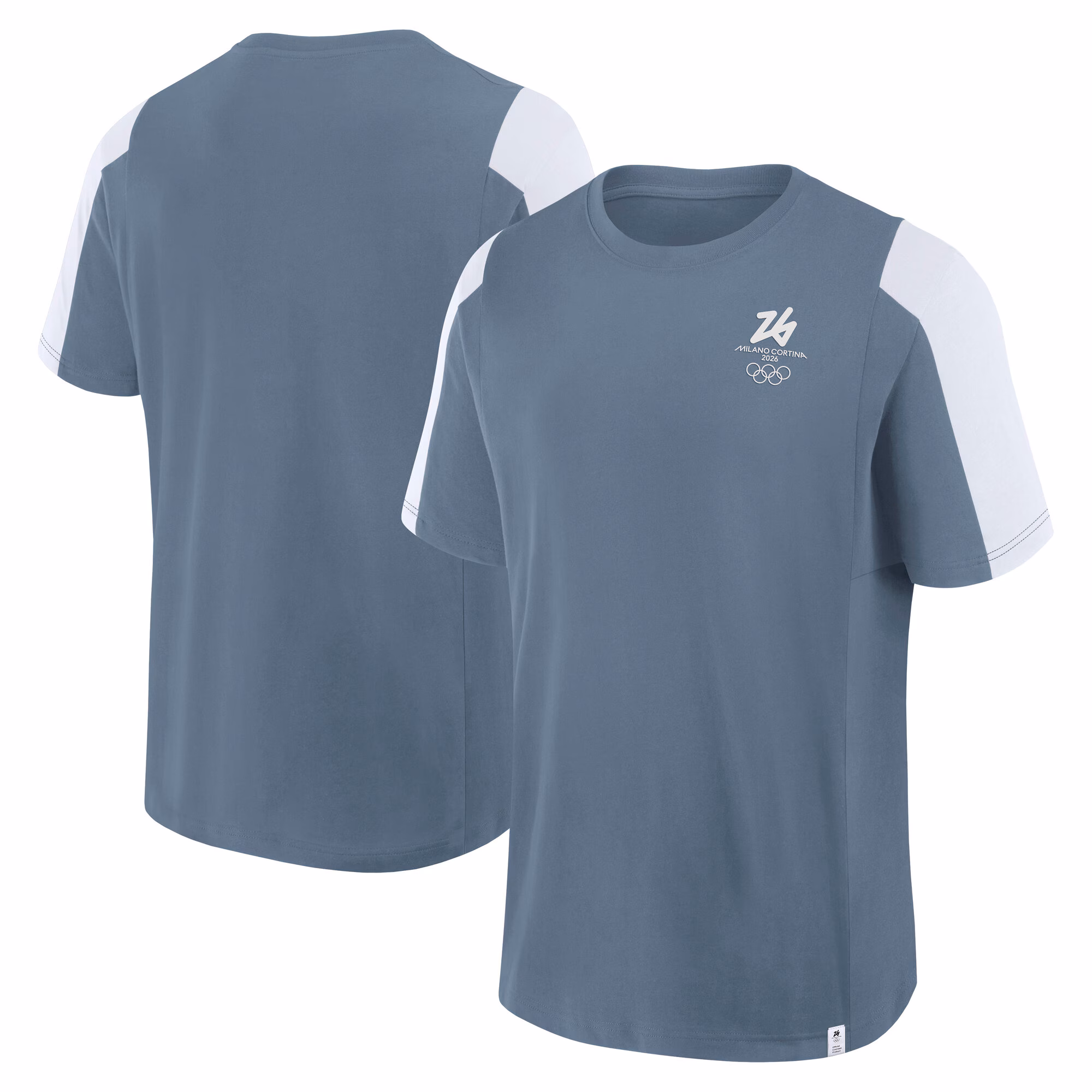 Milano Cortina 2026 Olympics Panel T-Shirt - Grey