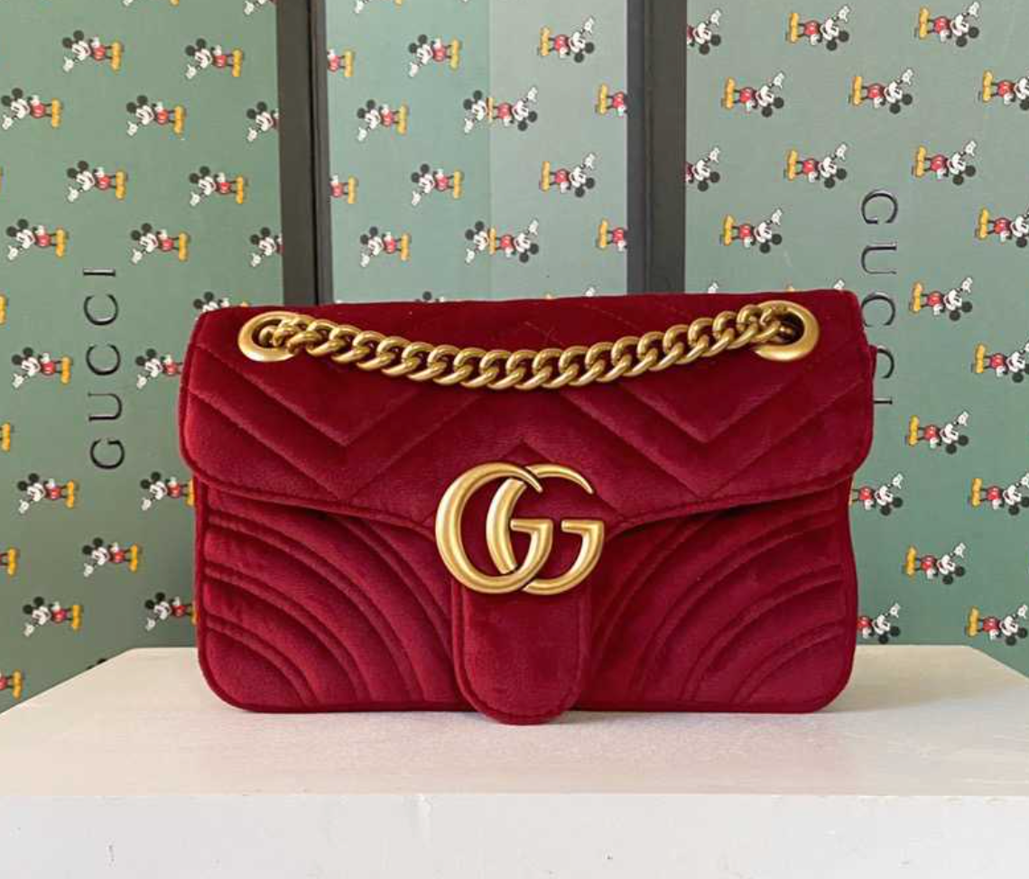 Gucci GG Marmont Velvet Mini (Replica)