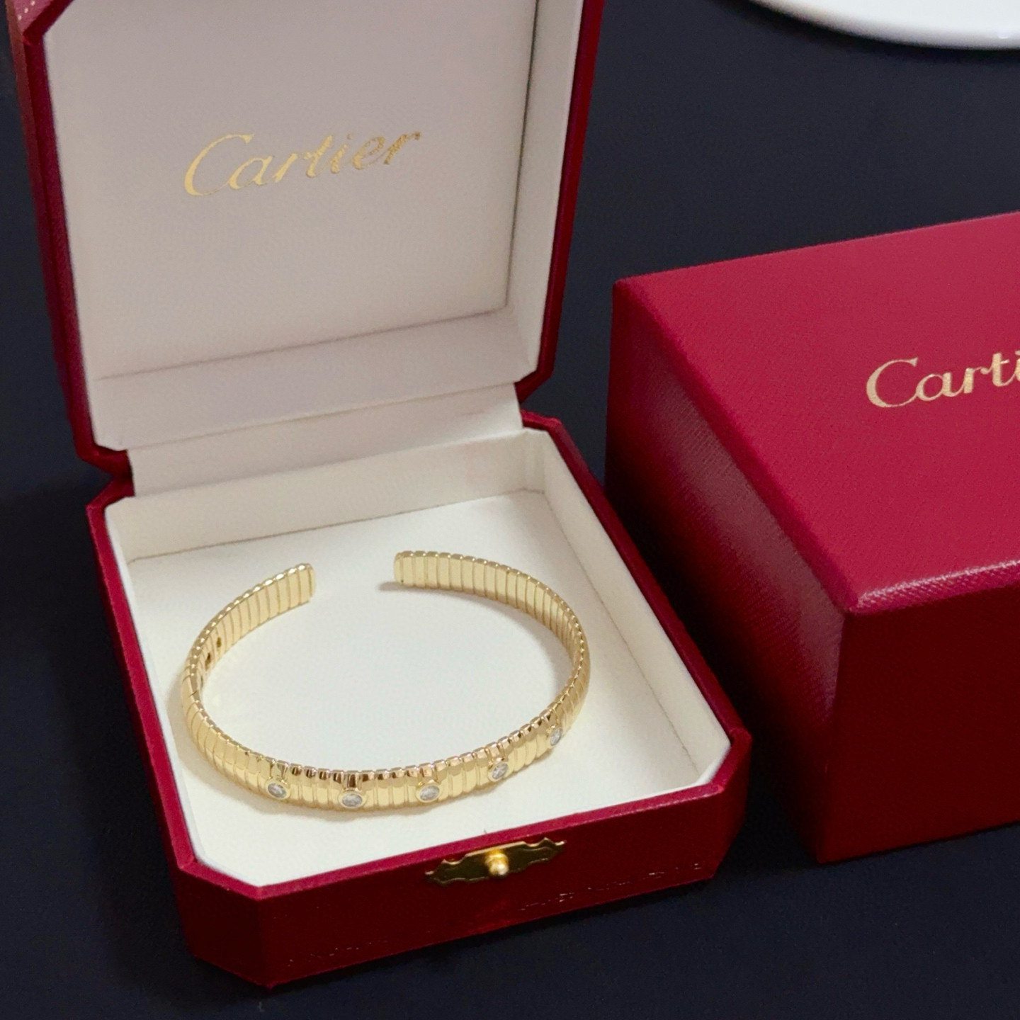 TOP Cartier Open Bracelet - Gold