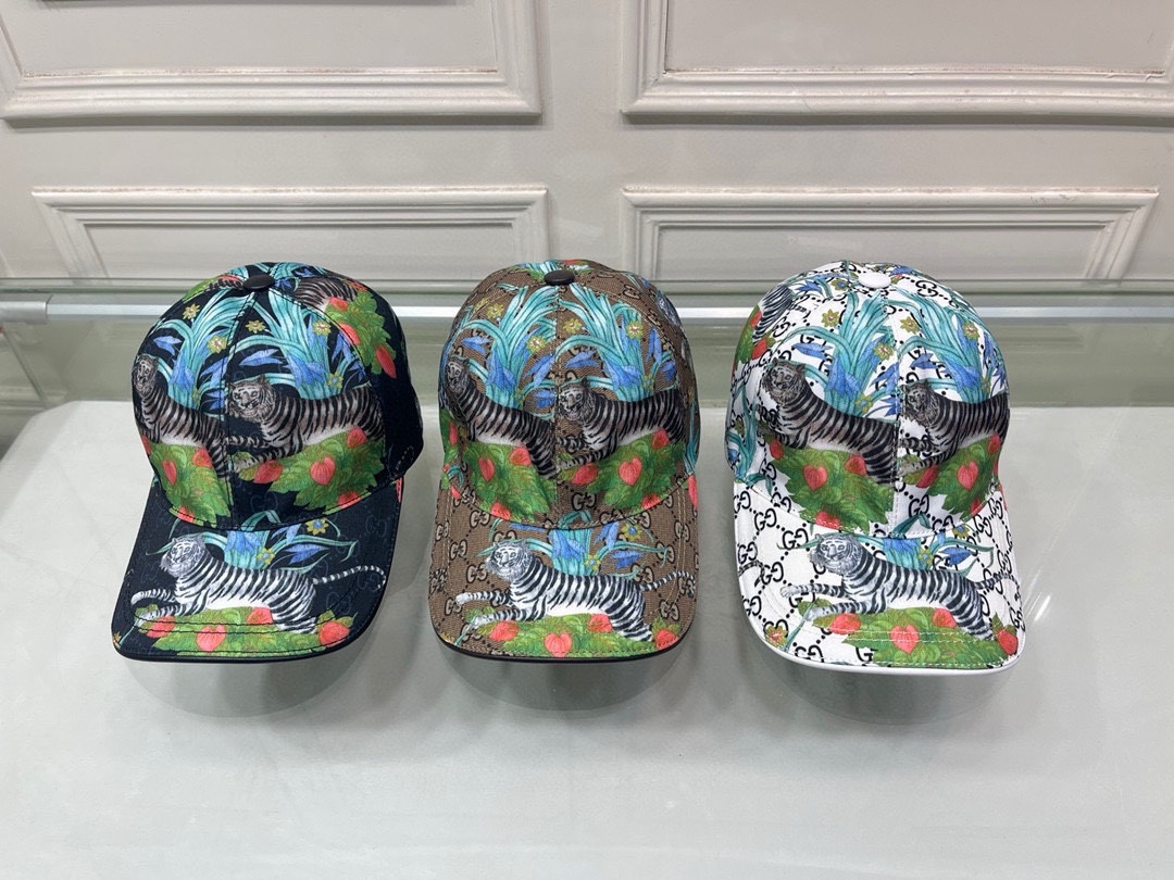 TOP GUCCI Baseball Hat - Three Styles