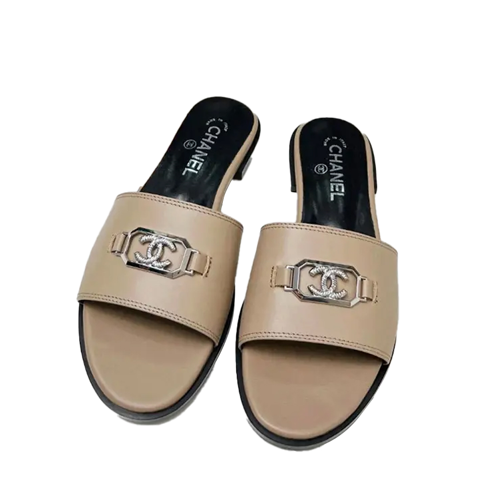 Chanel Flat Opflopsen-toed Flip-flops Slide Sandal (Replica)