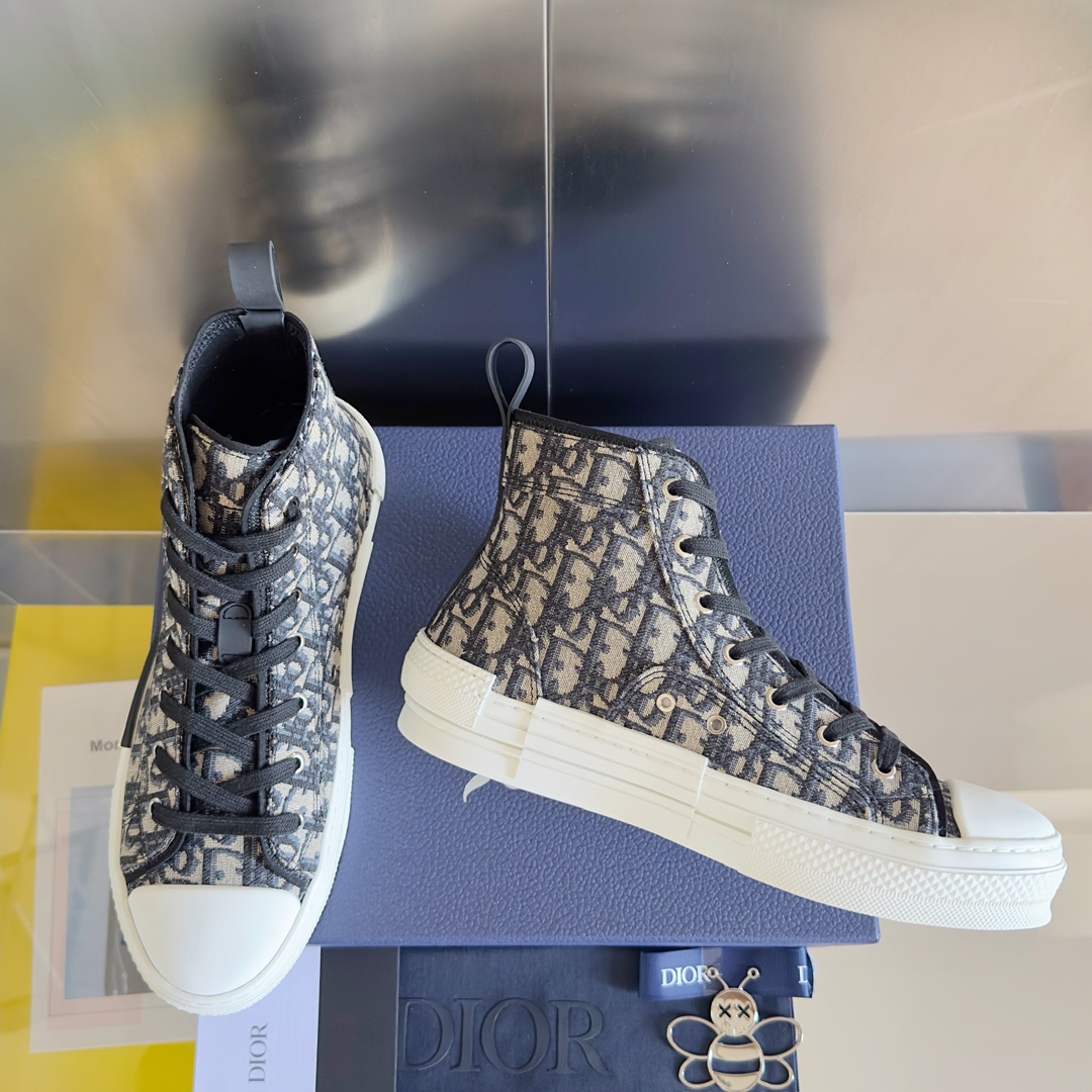 TOP Christian Dior High Top Sneakers-2Colors