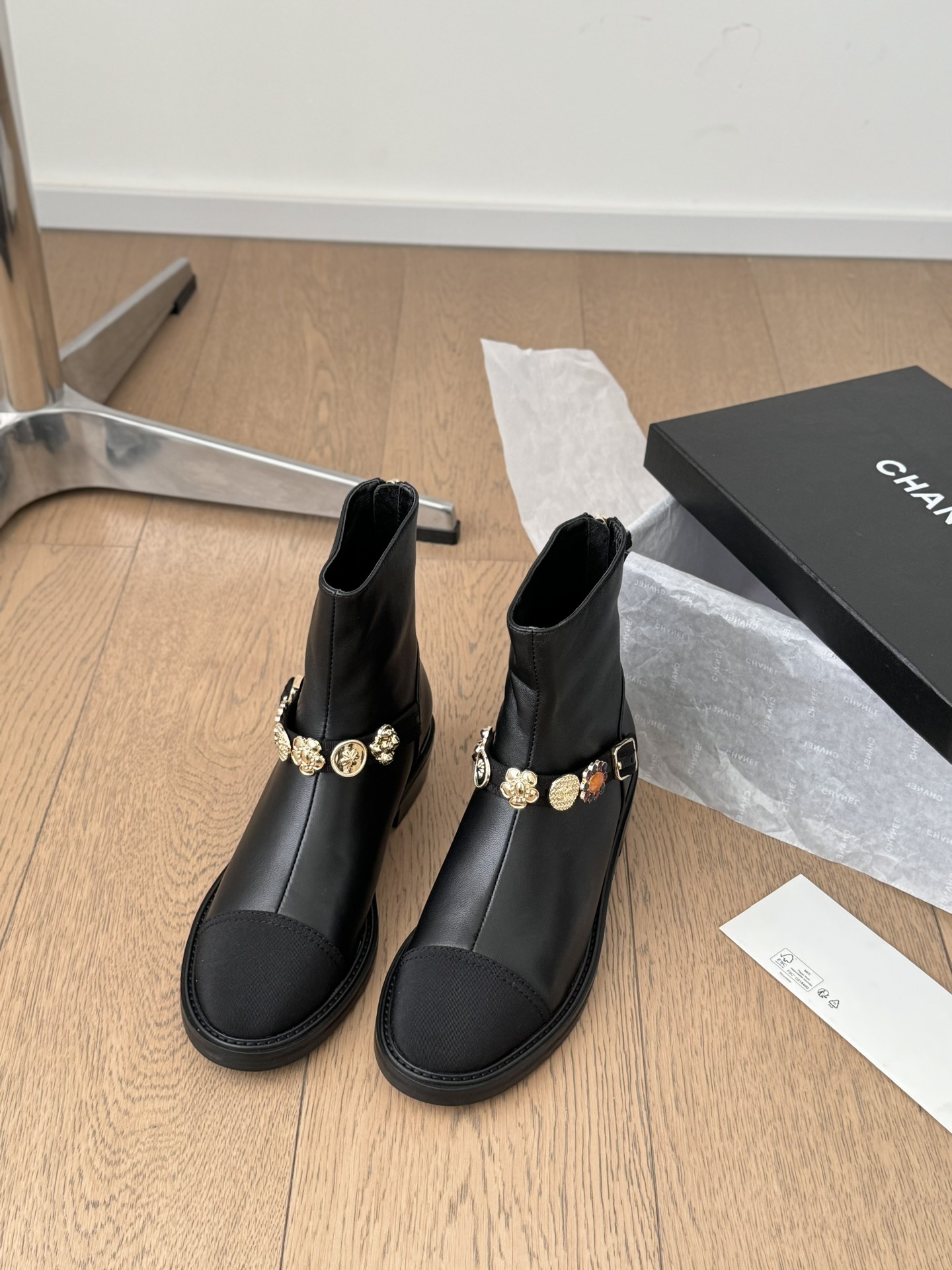 TOP CHANEL Short Boots - 4 Color
