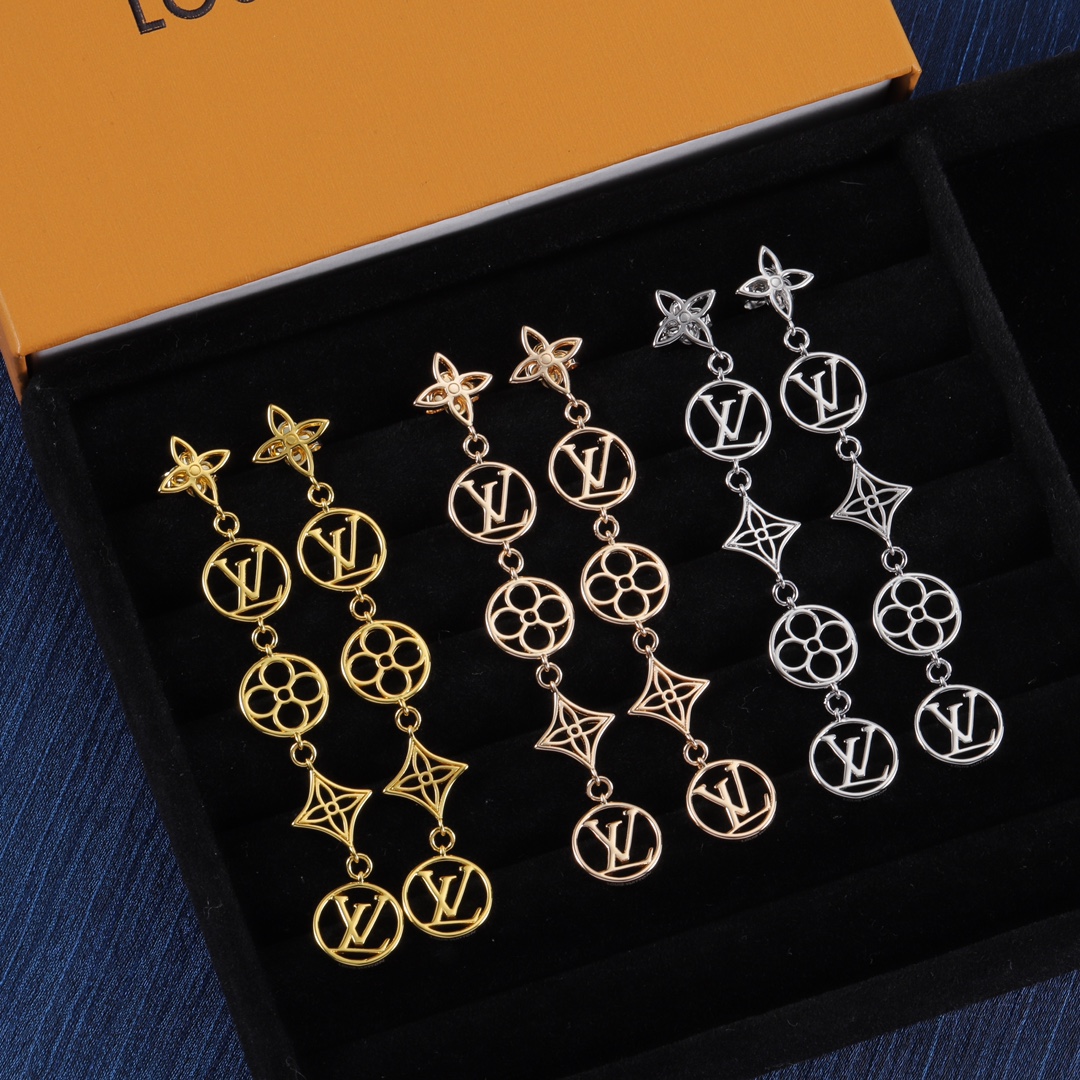 TOP Louis Vuitton LV Earrings - 3 Colour