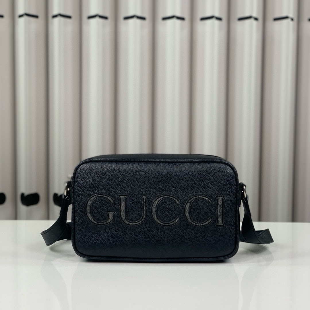 TOP GUCCI Shoulder Bag 14X23.5X6cm - Black