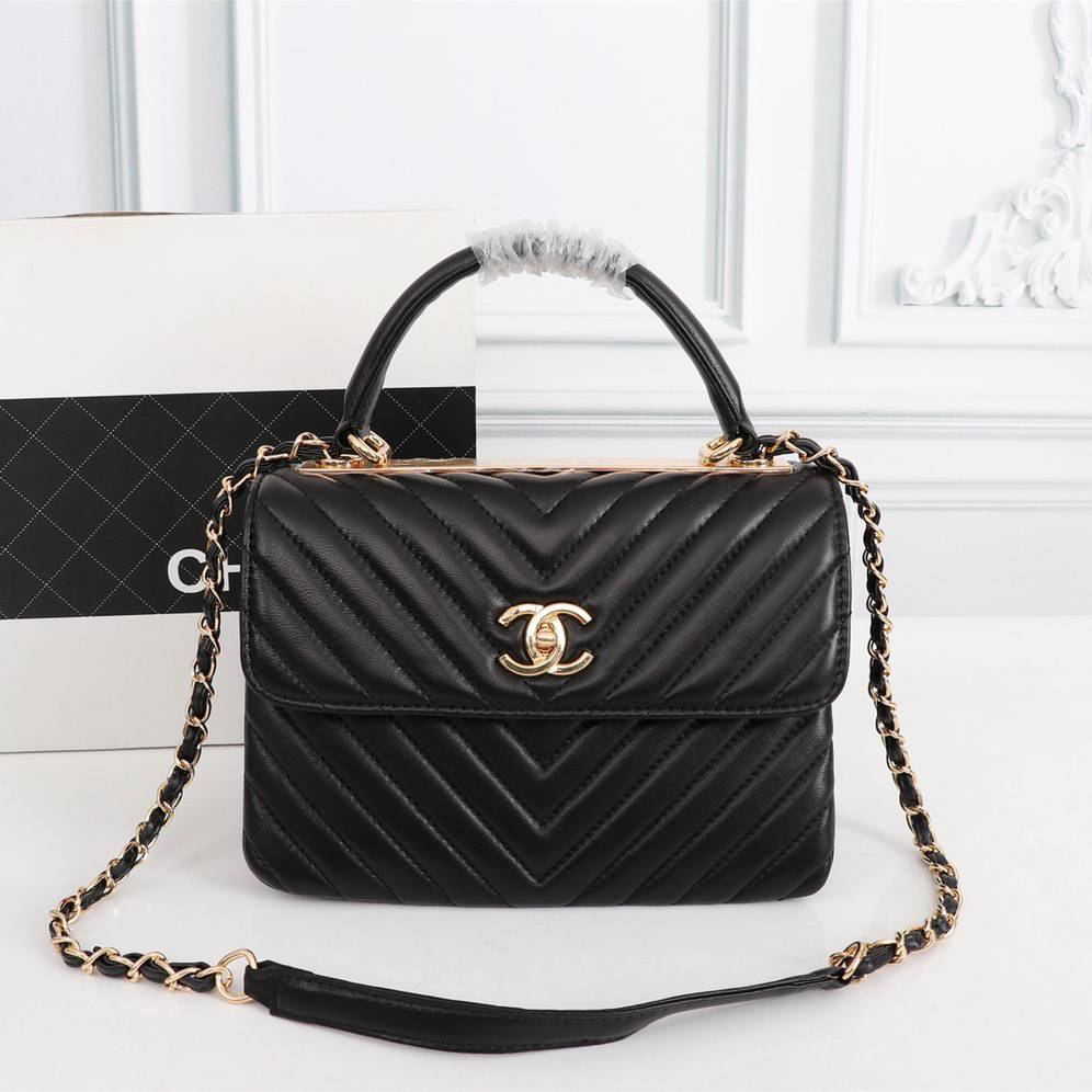 Chanel Flap Bag Trendy CC With Top Handle (Replica)