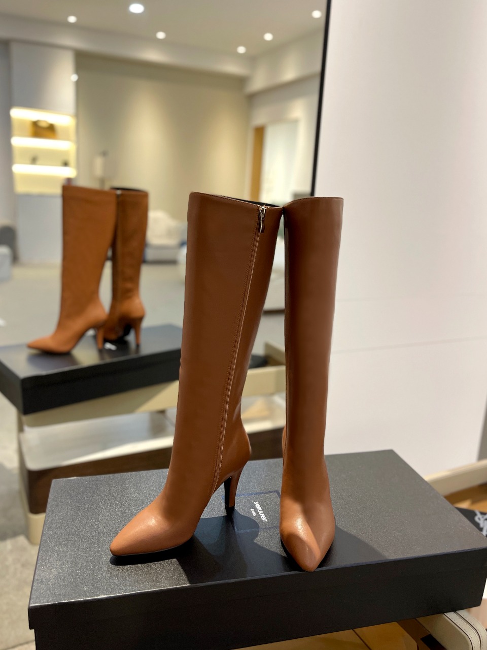 TOP Yves Saint Laurent YSL Long Boots - 4 Colors