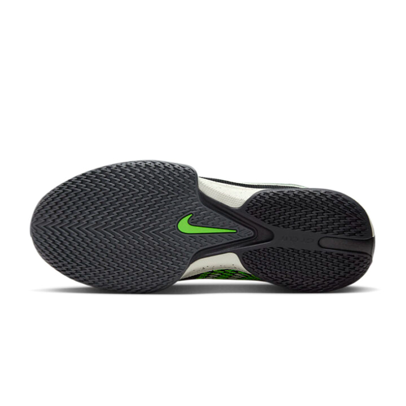 Nike Air Zoom GT Cut Academy Black Barely Volt Basketball Shoes For Men