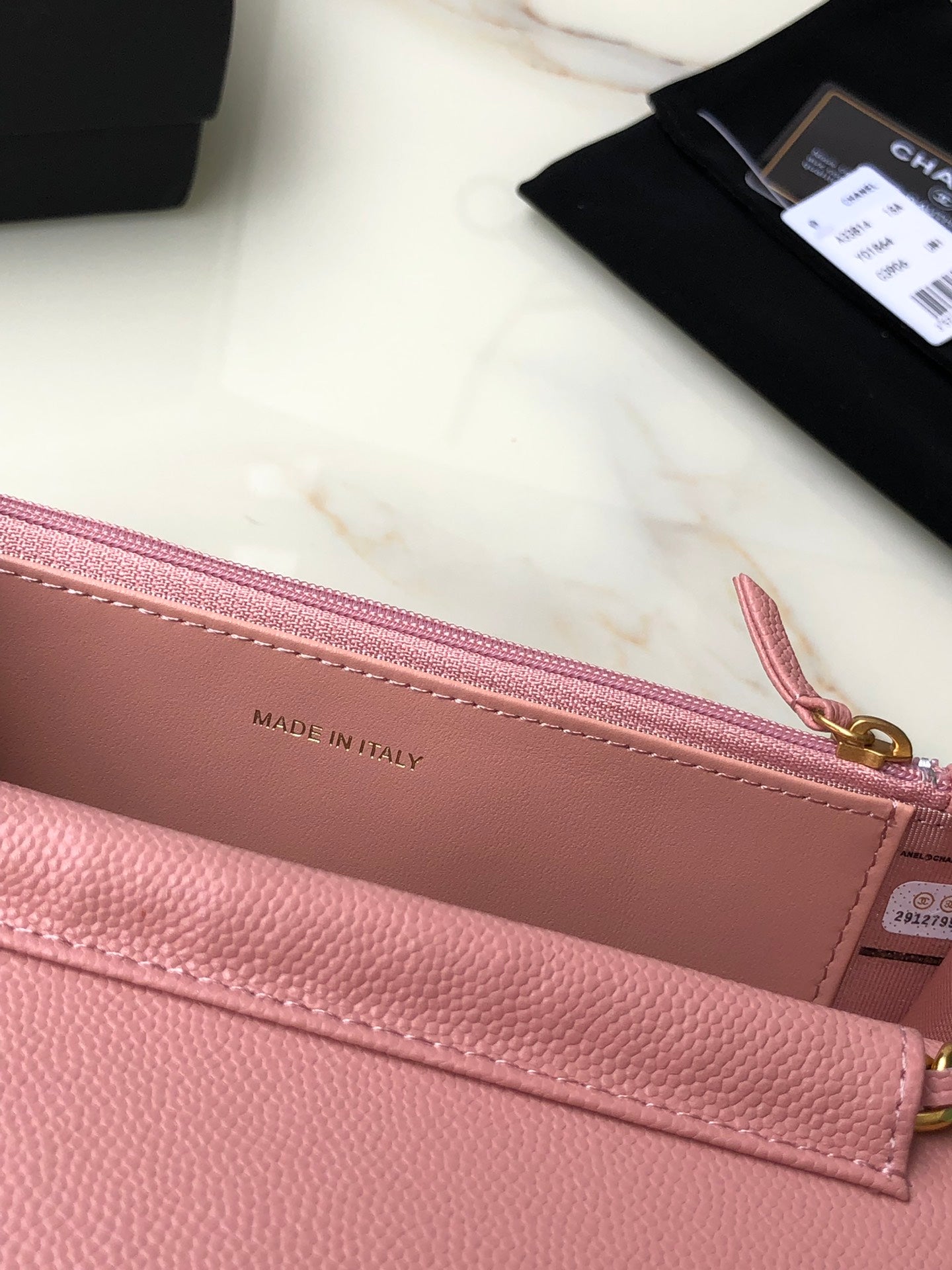 TOP CHANEL WOC Bag Caviar Leather - Pink