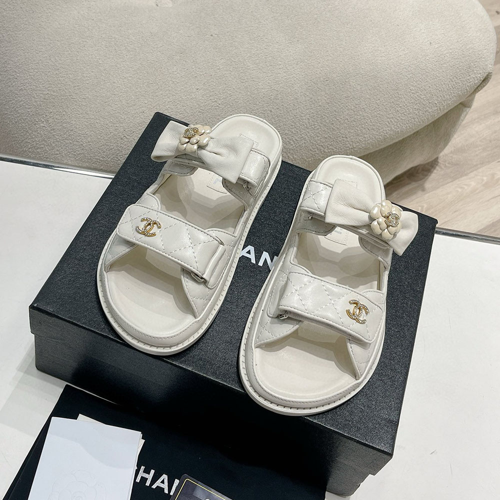 Chanel Fashionable Half Slippers Sandals Slide（Replica）