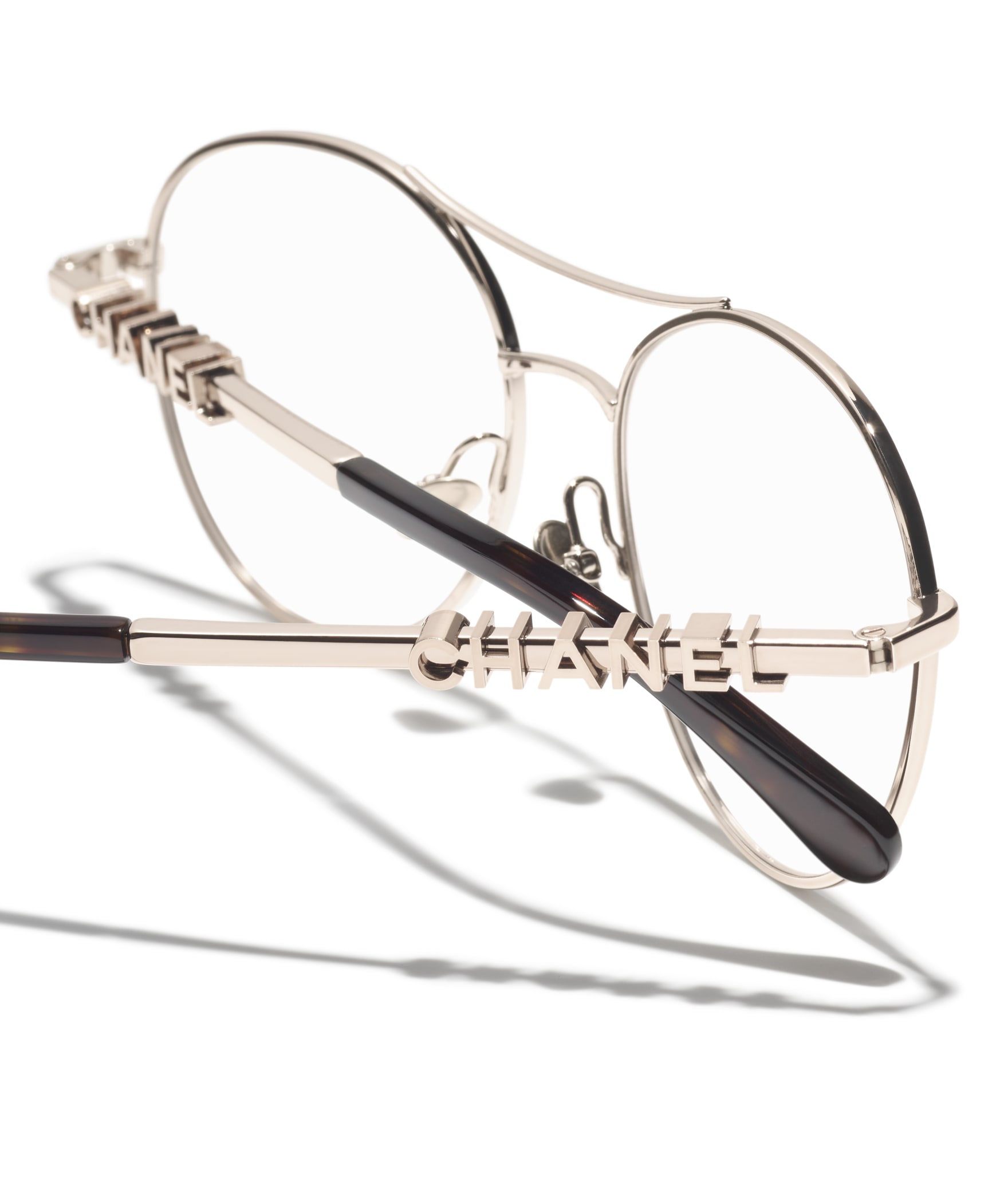 CHANEL Pilot Eyeglasses A75299X01060V