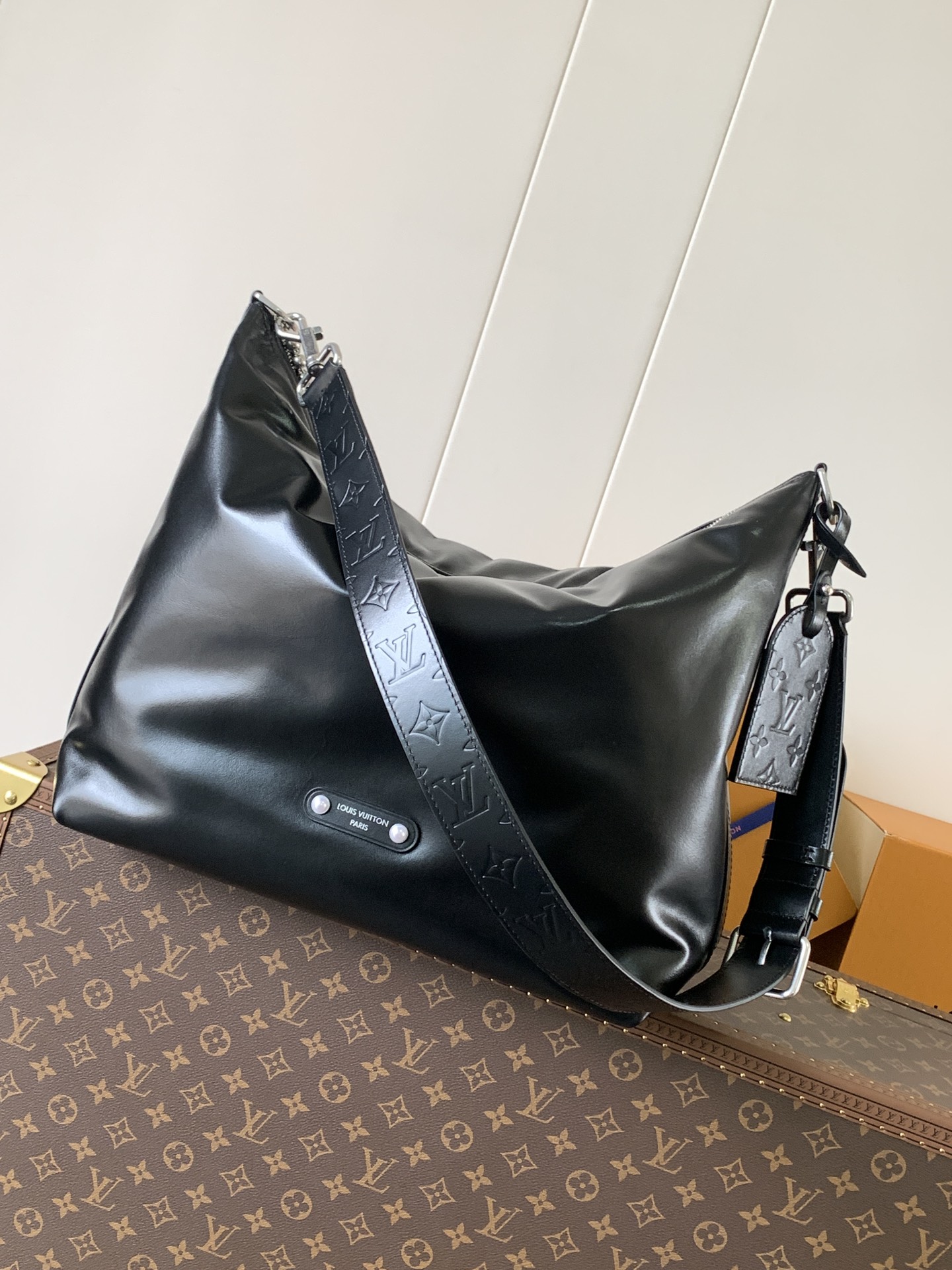 TOP Louis Vuitton LV L*V Metis Handbag 48x36x12cm - Black