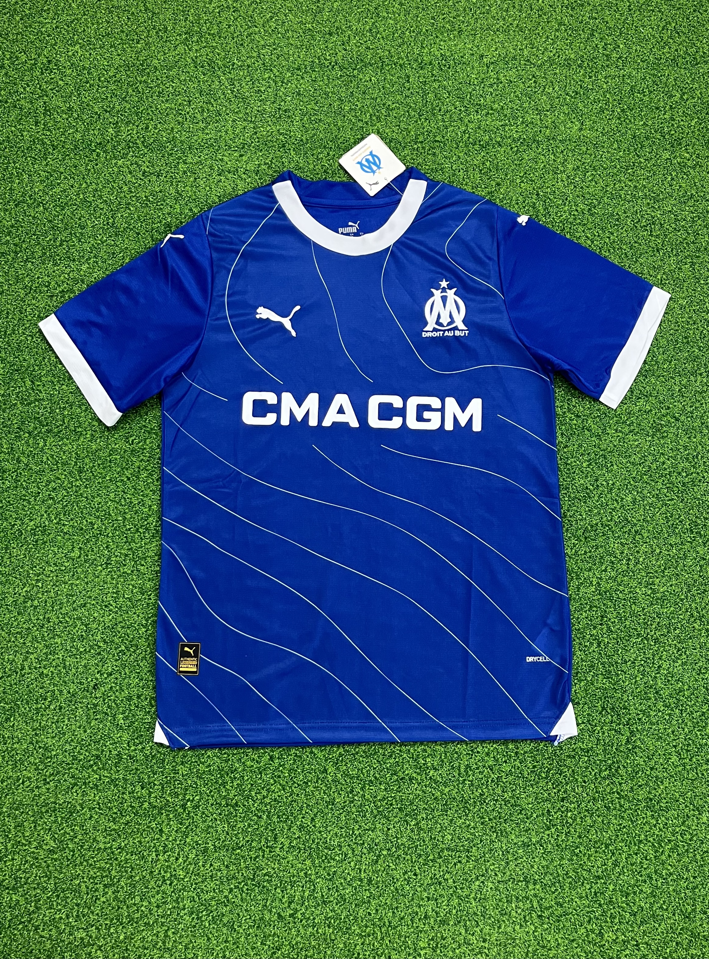 2425  West Olympique de Marseille Puma Away   jersey.Player embroidery version