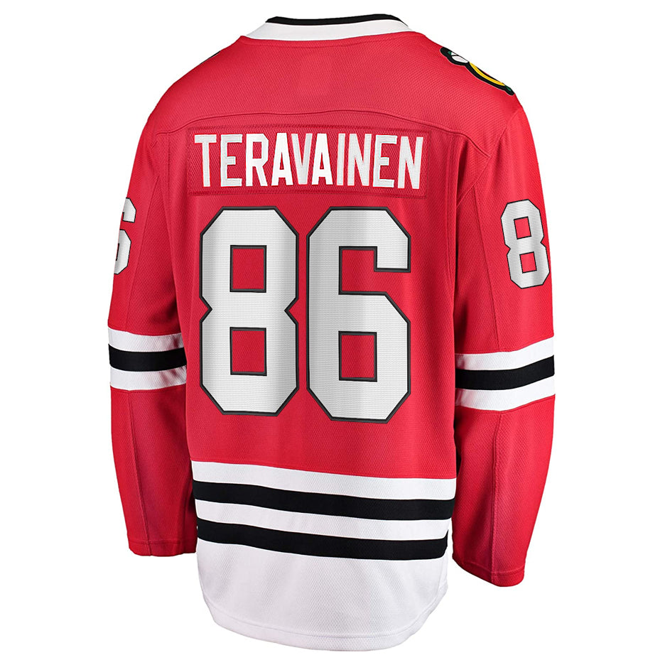 Teuvo Teräväinen Chicago Blackhawks NHL Fanatics Breakaway Home Jersey