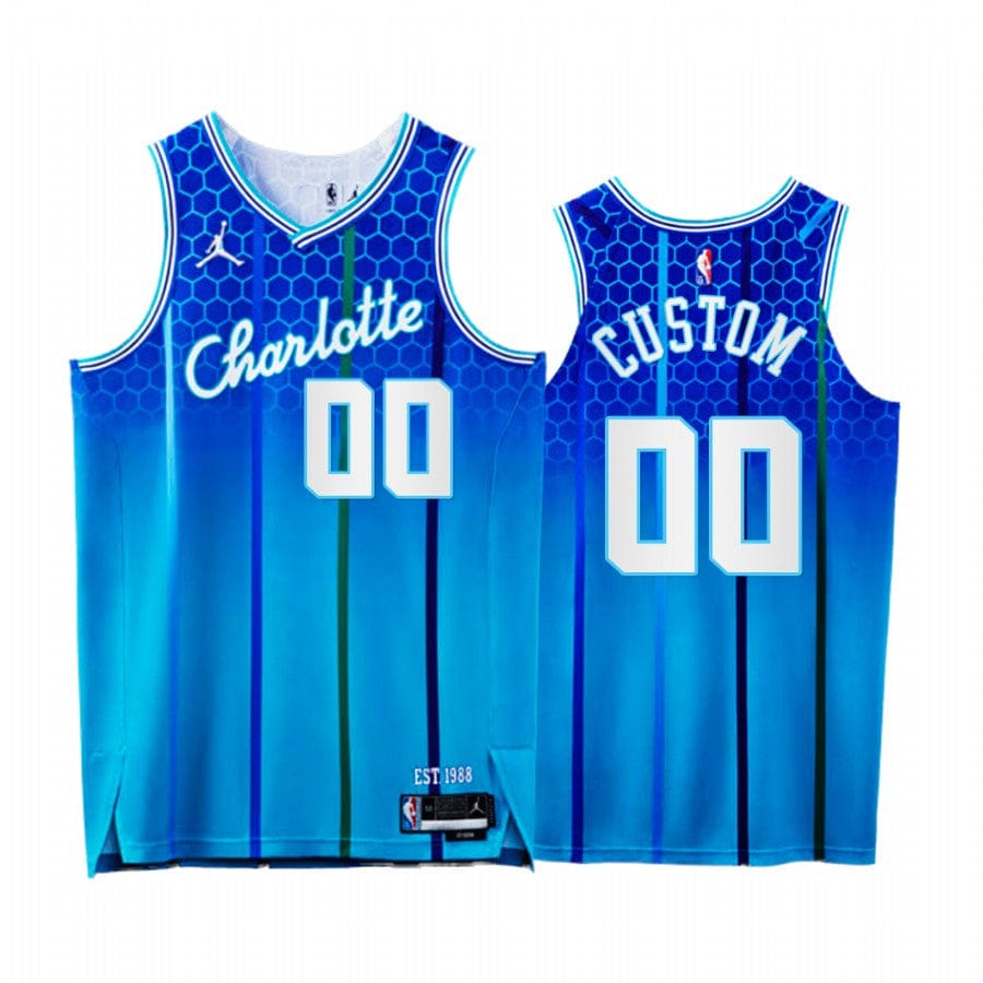 Custom Charlotte Hornets 2021-22 City Edition Jersey
