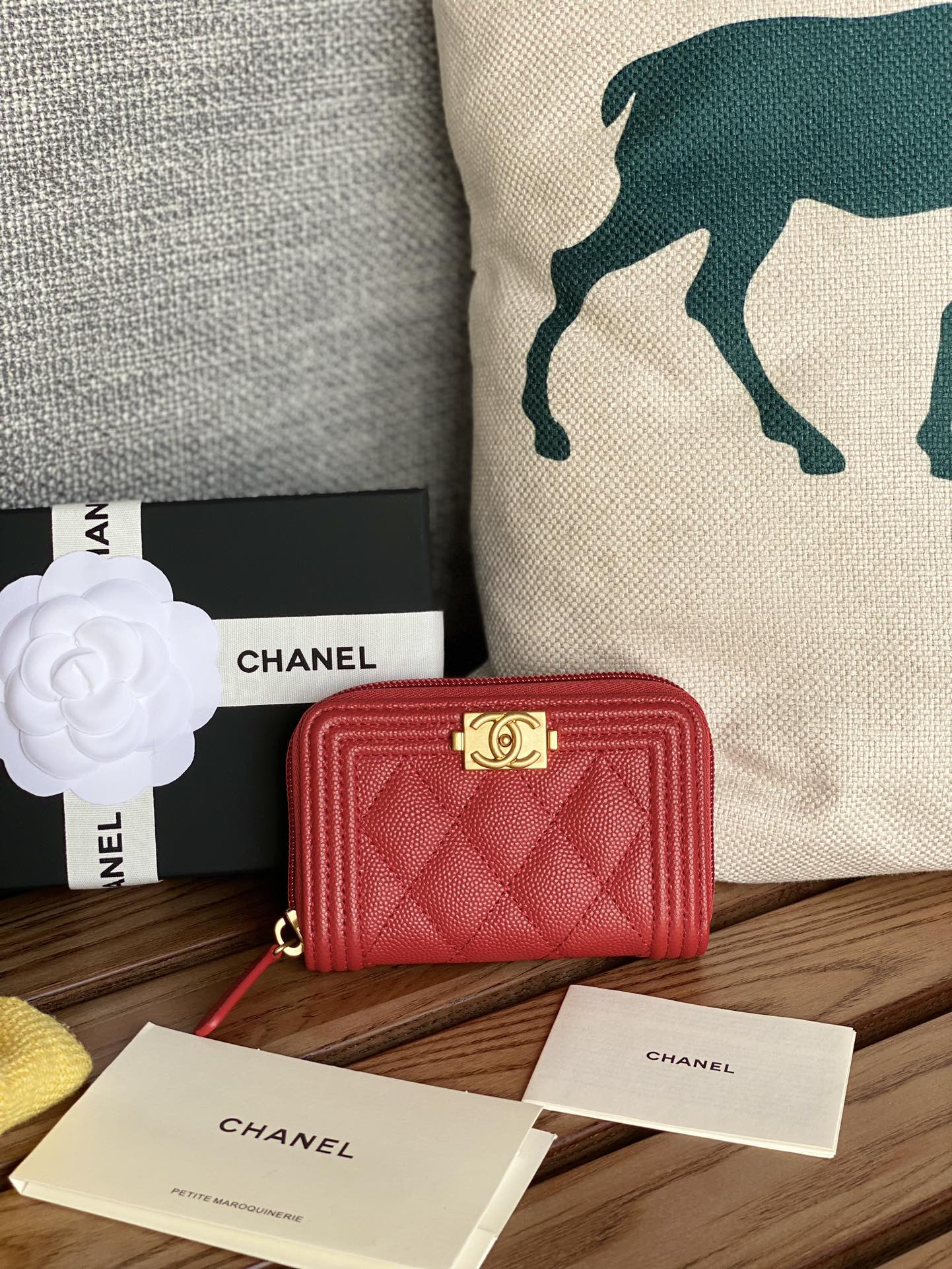 TOP CHANEL Wallet 11x7.5cm - 4 Colour