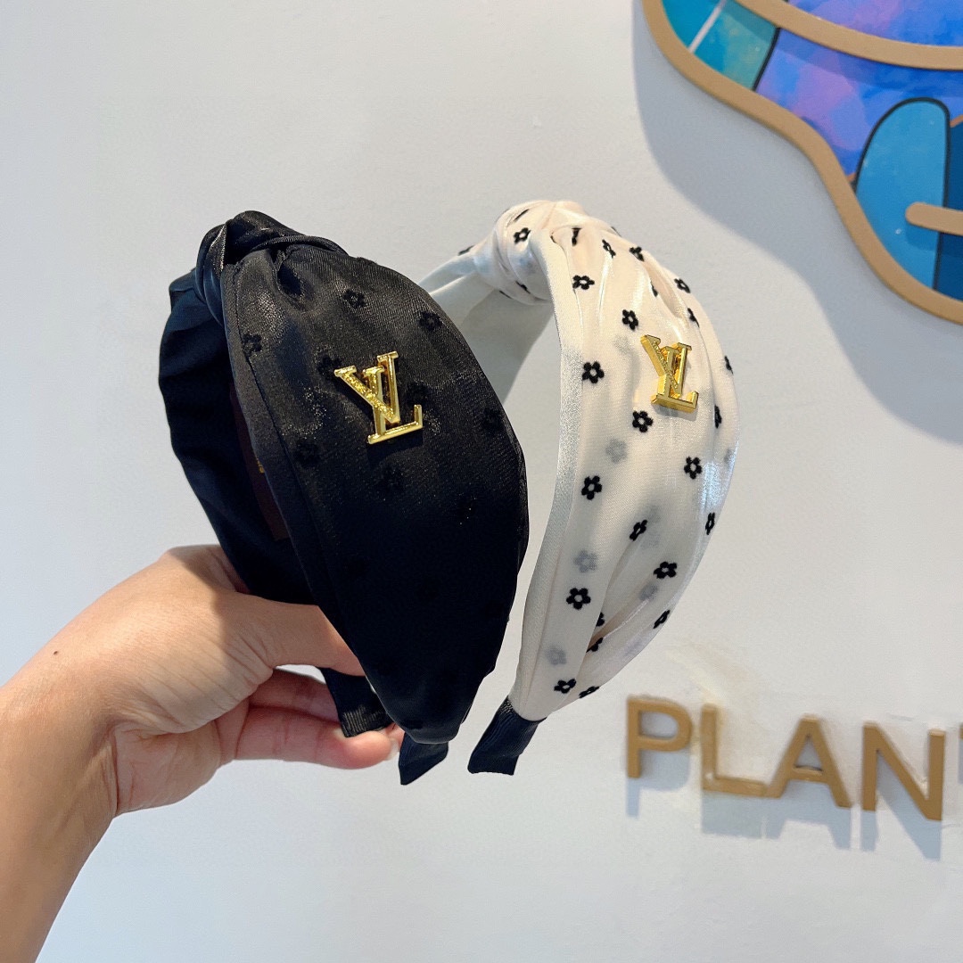 TOP Louis Vuitton  LV Fashionable And Versatile Hairband - 2 Colors