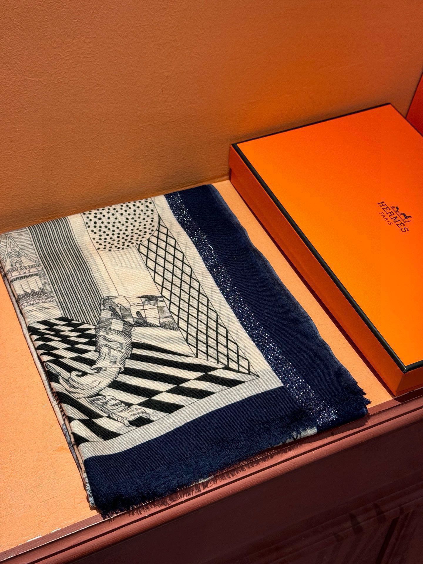 TOP HERMES Scarf 100cm*200cm - 3 Colors