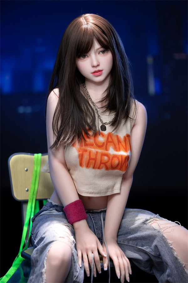 US In Stock - 157cm/5ft2 Medium Boobs Cute Asian Sex Doll - Lilian
