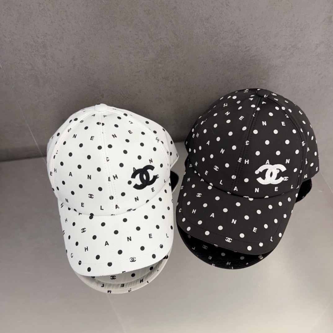 TOP CHANEL Baseball Cap - 2 Colors