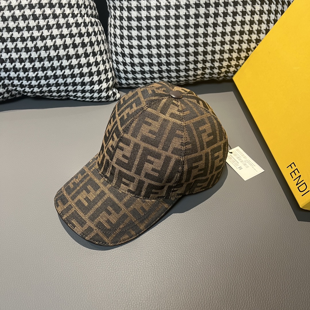 TOP FENDI FENDI Classic Original Baseball Hat