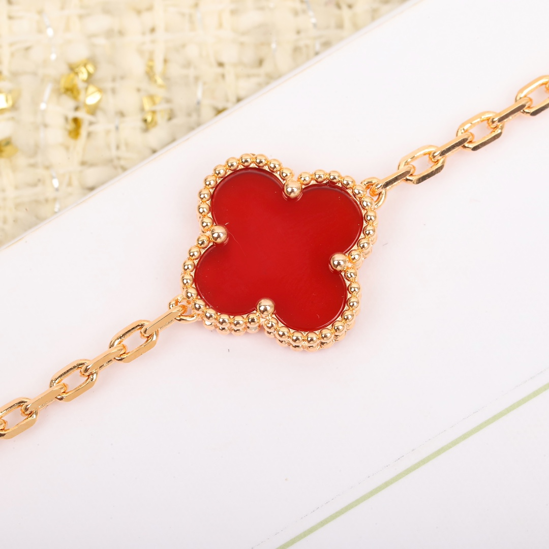 Van Cleef&Arpels VCA alhambra Bracelet Carnelian