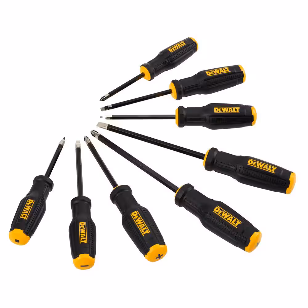 MAXFIT Combination Screwdriver Set (8-Piece)